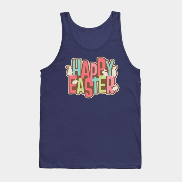 Happy Easter - Cute Gift Tank Top by Seopdesigns